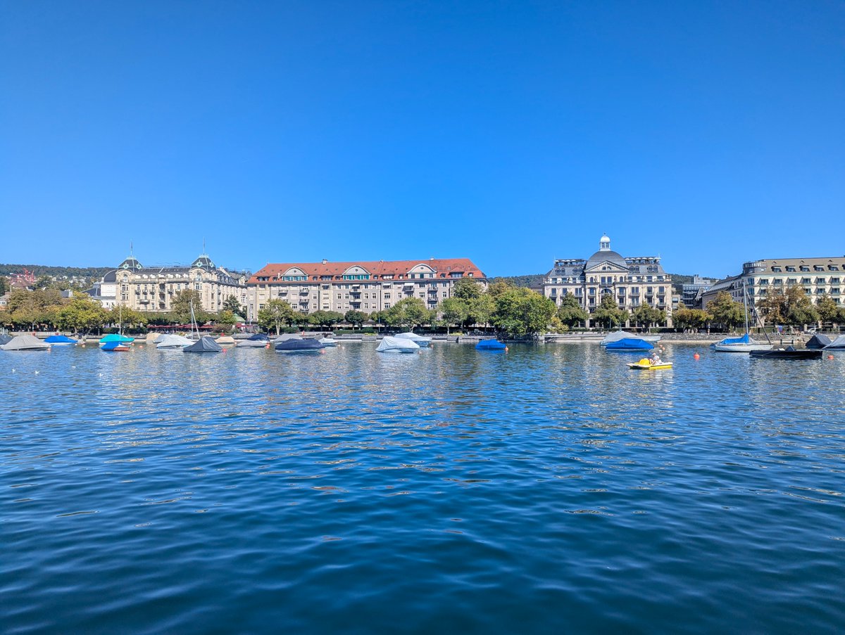 OldGuyWanders's tweet photo. Beautiful Lake Zurich! https://t.co/3vMuoLb2XN