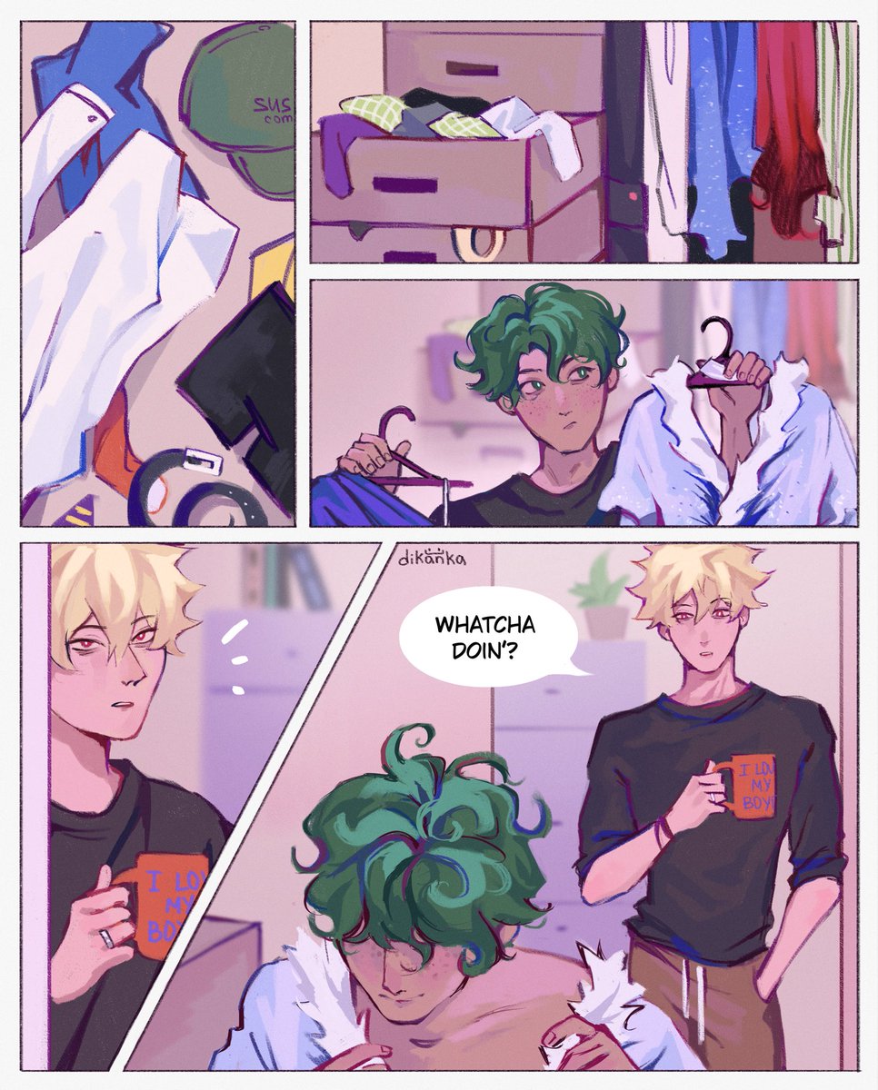dikanka_exe's tweet photo. Suit fitting💕 #bakudeku #bkdk https://t.co/aFHUB2Nwne
