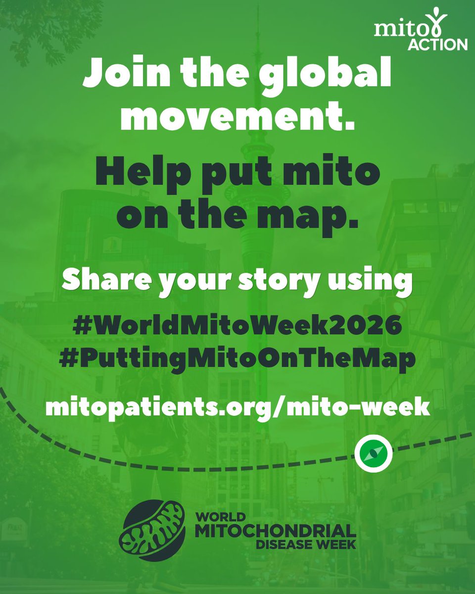 MitoAction's tweet photo. There is no single picture of mitochondrial disease. 💚 Symptoms, abilities, challenges, and experiences can look completely different from one person to another. Understanding those differences is an important part of understanding mito.
#WorldMitoWeek2026 #PuttingMitoOnTheMap https://t.co/23yYMhRoX6