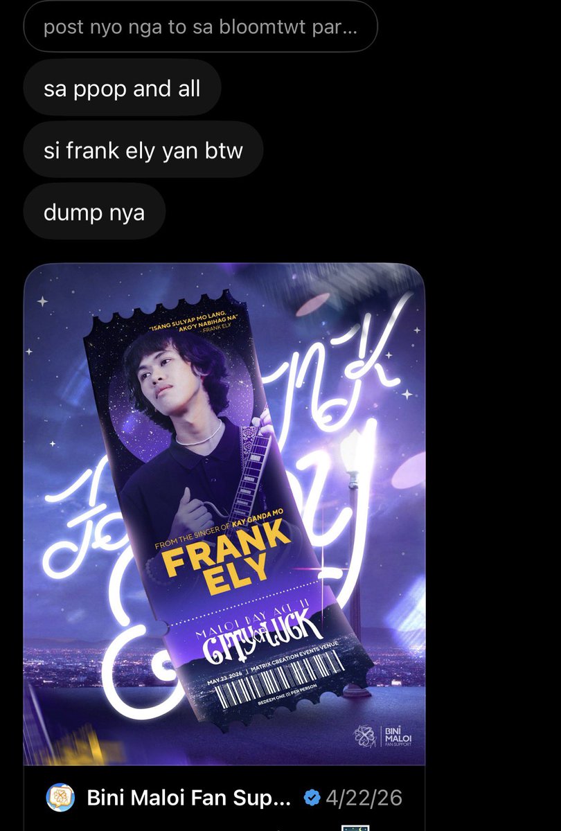 mikhaerinz's tweet photo. HAHAHAHHAHAHAHAHA @ blooms si frank ely oh https://t.co/9YHQV0CkkQ