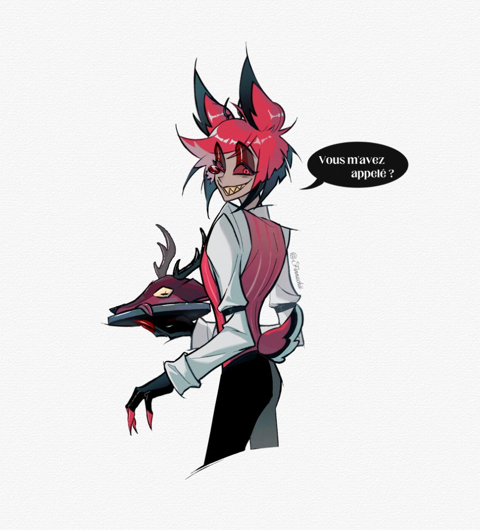 Finnachii's tweet photo. 🍴
#Alastor https://t.co/QMeVBbCOMc