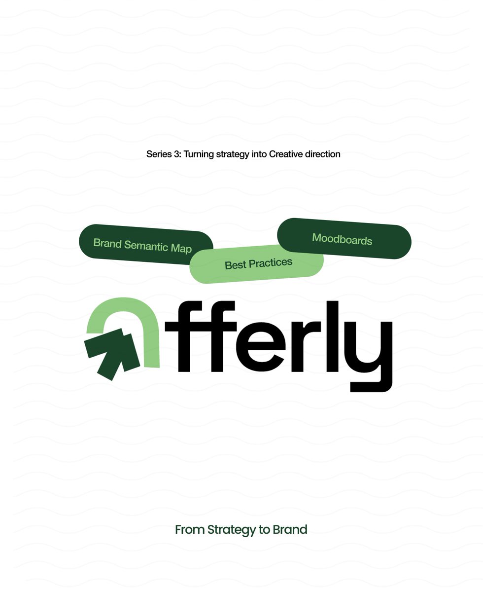 NFT_Nexusnode's tweet photo. From Strategy to Execution.  SERIES 3/5. 
The strategy gave me the foundation. Next was figuring out how all of it could translate into a visual direction for Offerly.

This is where the brand started taking shape. https://t.co/mNxCobMZXg