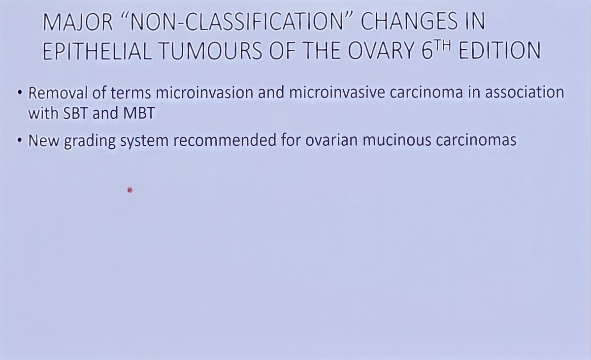 Drmerm's tweet photo. Day 3 of the #ESPCongress 🇸🇪
A very rich morning in gynaecological pathology, with several important updates from the WHO 6th edition.
Plenty of practical changes to bring back to daily practice.
#ECP2026 #Pathology #xpath #pathtwitter https://t.co/Z1UKUL2yqN