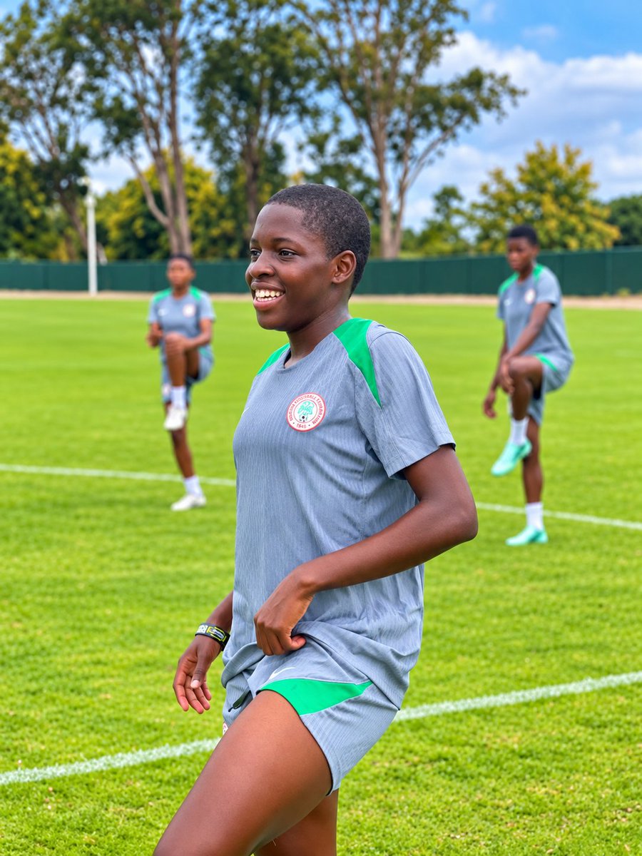 NGSuper_Falcons's tweet photo. Final preps before the #JollofDerby ...🇳🇬🇬🇭
#SoarFlamingos #U17WAFUB https://t.co/7teHBTqgH4