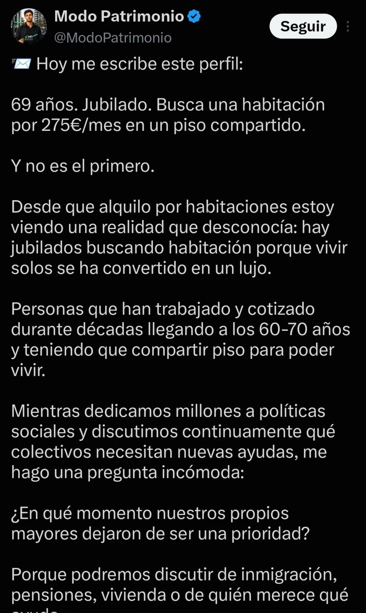rominatf8's tweet photo. Lo de los rentistas es de traca. Están completamente abstraídos de la realidad pensando que el problema son las políticas sociales, cuando los que tensionan el mercado son precisamente ellos. https://t.co/UgCRL7kvBY