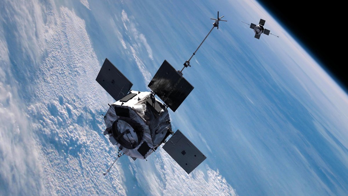 SputnikInt's tweet photo. 🇺🇸🛰️US flaunts on-orbit weapon to supercharge space arms race
The West has already turned outer space into an extension of the Ukraine battlefield, military expert & air defense historian Yuri Knutov tells Sputnik.
🔸US & French recon satellites already feed real-time intel to Ukraine. Finland is joining
🔸Poland plans its own constellation, while “inspector” spacecraft are being developed to spy on rival satellites up close
🔸Elon Musk’s Starlink is actively guiding Ukrainian drones from orbit
According to the expert, Trump’s Golden Dome project fits the same aggressive vision.
🔸partially deployed ground tier: Aegis + 300-kW combat lasers & electromagnetic guns that fry spacecraft electronics
🔸space tier: satellites armed with space-to-space missiles and orbital lasers designed to kill both ballistic missiles and enemy sats
“The Americans appear to have already begun building out the space-based arsenal, judging by the US secretary of the Air Force’s remarks,” added the expert.