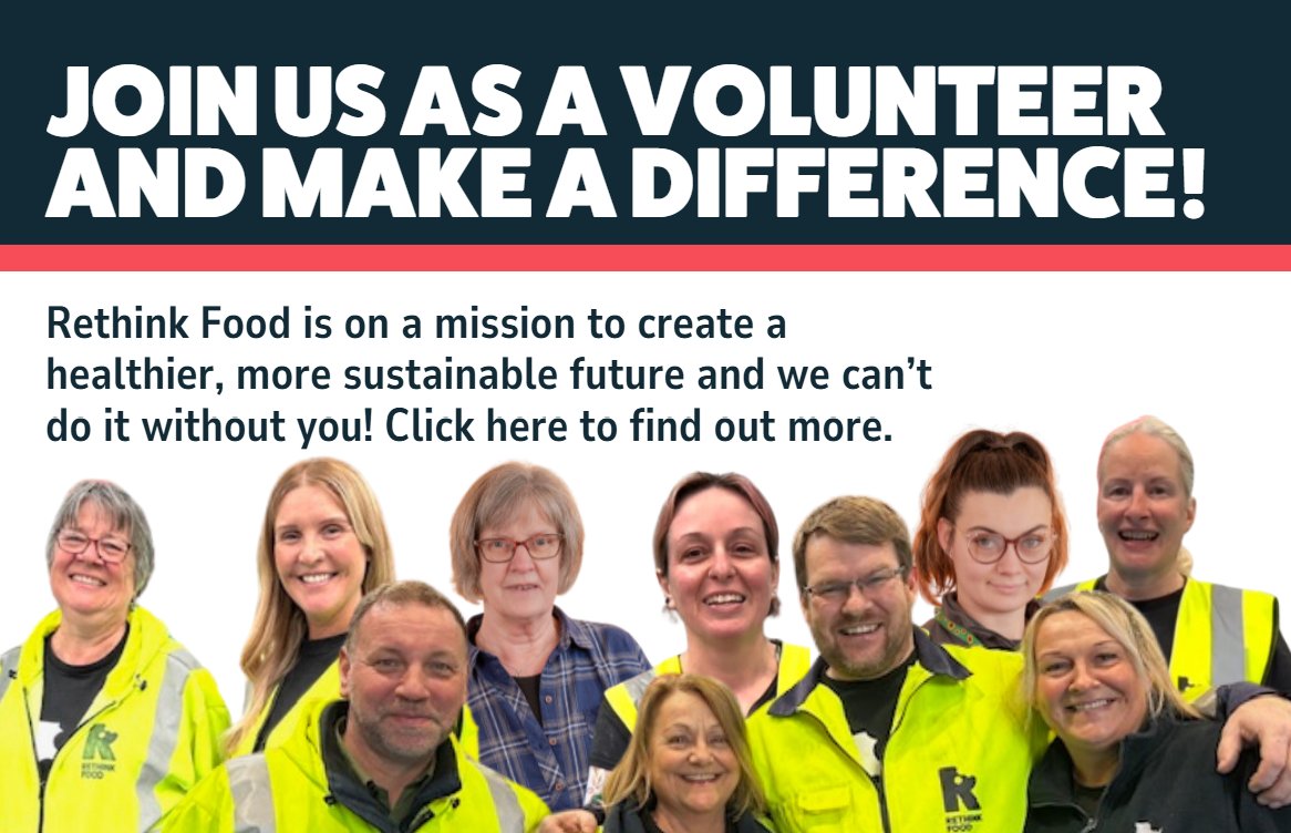 RethinkFoodUK's tweet photo. Fancy volunteering with us....we need you!  Find out more here https://t.co/7AAd7VTT9m and join us!  #volunteerwithpurpose #socialimpact https://t.co/4BlZPU6h6J