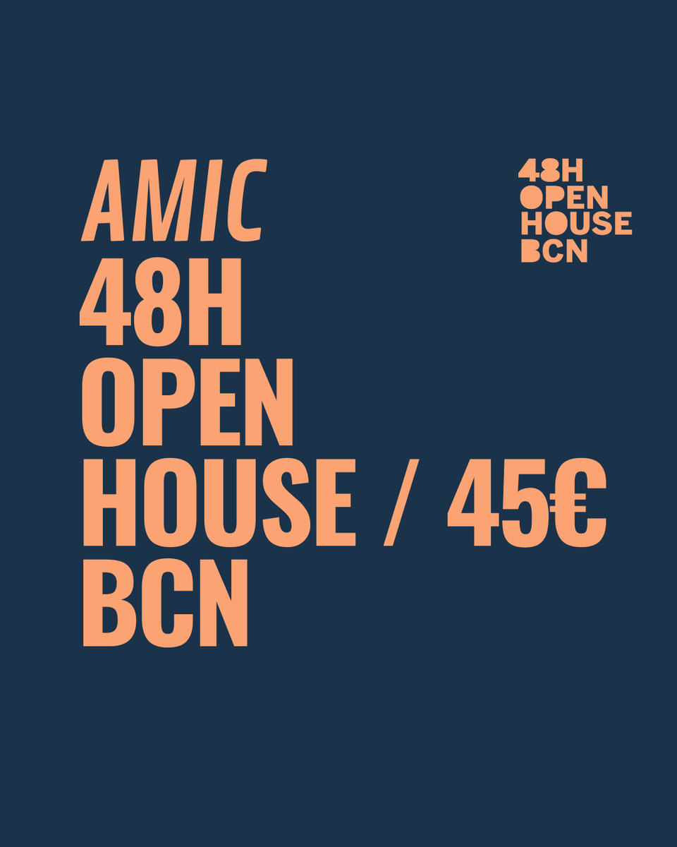 48hOpenHouseBcn's tweet photo. 𝗥𝗘𝗚𝗔𝗟𝗔 𝗔𝗥𝗤𝗨𝗜𝗧𝗘𝗖𝗧𝗨𝗥𝗔
Fes-te 𝗔𝗺𝗶𝗰 𝗱𝗲𝗹 𝟰𝟴𝗵 𝗢𝗽𝗲𝗻 𝗛𝗼𝘂𝘀𝗲 𝗕𝗖𝗡 i ajuda’ns a continuar obrint les portes de l’arquitectura a tothom. 
El festival és possible gràcies a 𝗺𝗶𝗰𝗿𝗼𝗺𝗲𝗰𝗲𝗻𝗲𝘀 com tu

👉 Més informació a l’enllaç de la bio. https://t.co/RQb53CaLgw