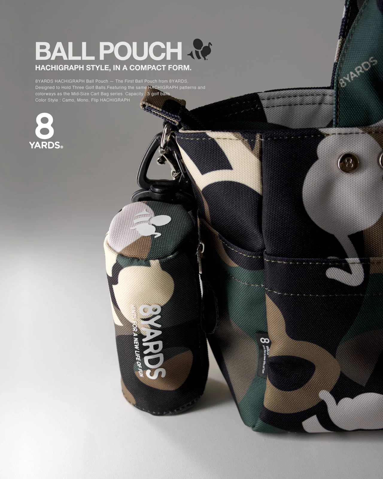 ＊完売品＊8YARDS ハチヤーズ カモフラージュラウンドバッグ 8YARDS (@8yards_jp) / X
