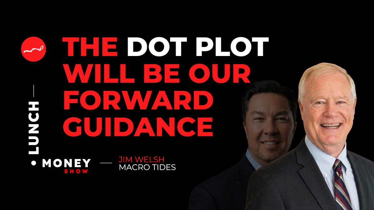 Traders_Summit's tweet photo. "The DOT PLOT Will Be Our Forward Guidance"
Latest interview with Jim Welsh @JimWelshMacro - link here: https://t.co/u0E2xVQ4OE
#Markets #Trading #DotPlot #JimWelsh #TradersSummit https://t.co/fQyLVTaOrP