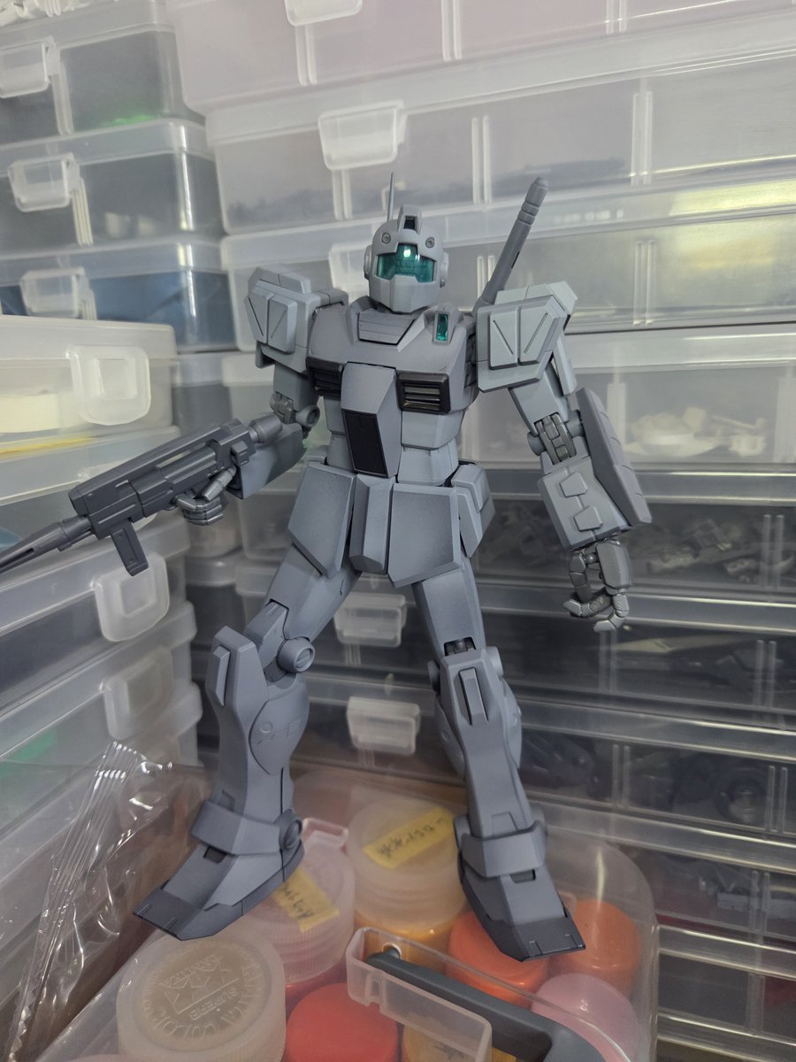 masaru_jack's tweet photo. ジムIIセミストライカー完成！ https://t.co/BQlxiBNNxb