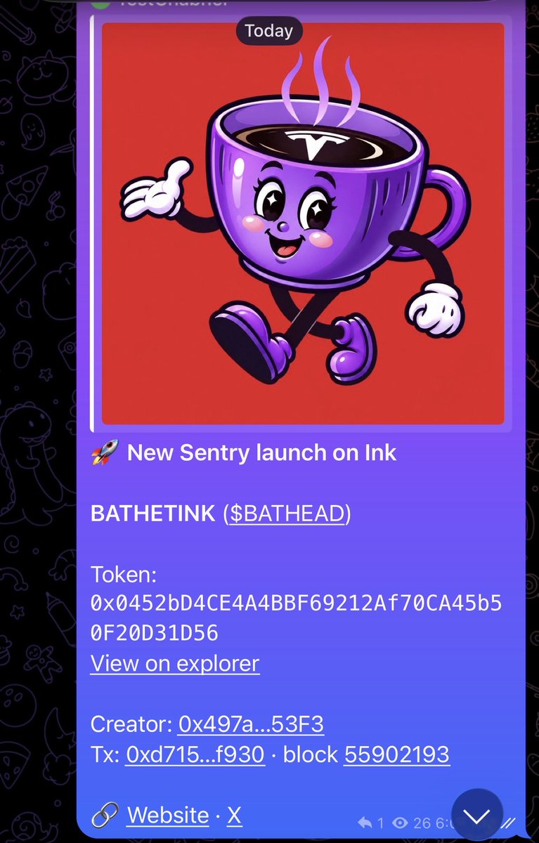 bsentrylauncher's tweet photo. Ok Baby Sentry Fam!! Our tech is almost done but here is a preview!! Who’s ready to be notified on TG for all sentry launches as soon as they are created?!! Baby Sentry is soon to present this but here is a preview! 

Take note: this will be free at first but soon you will need to hold Baby Sentry to access this!! 

New features and updates will come over time too! 

@sentrylauncher @cruelhandeth