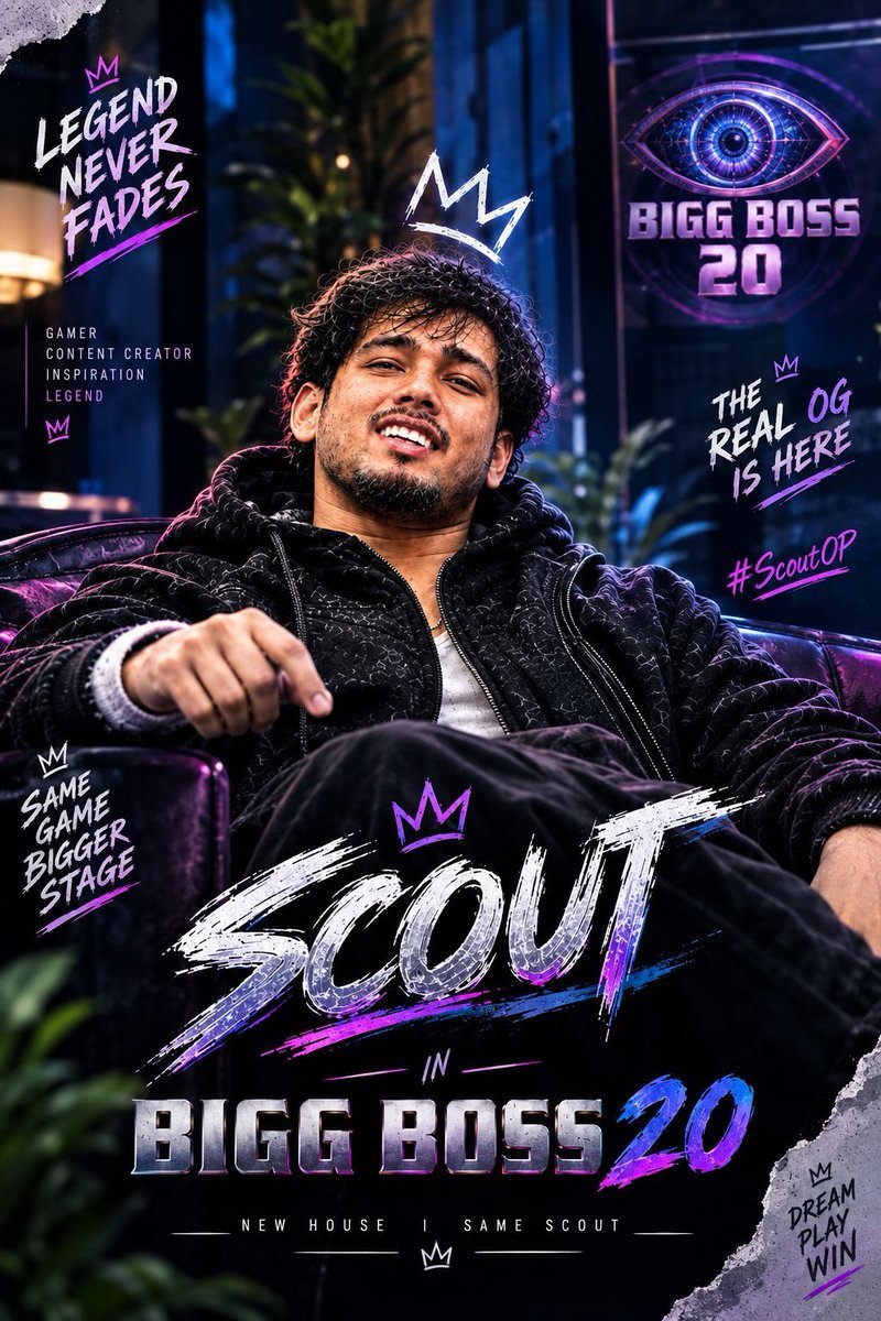 bigbossnesws's tweet photo. Loyalty and genuineness come naturally to us, unlike them, we don't act." - Popularly shared during his nomination and house rivalries.

A ruler, the best player of BiggBoss house 🔥

WE ARE WITH YOU SCOUT OP

#ScoutOp #scoutarmy #bb20 #biggboss20 https://t.co/kwfR4iYTZe
