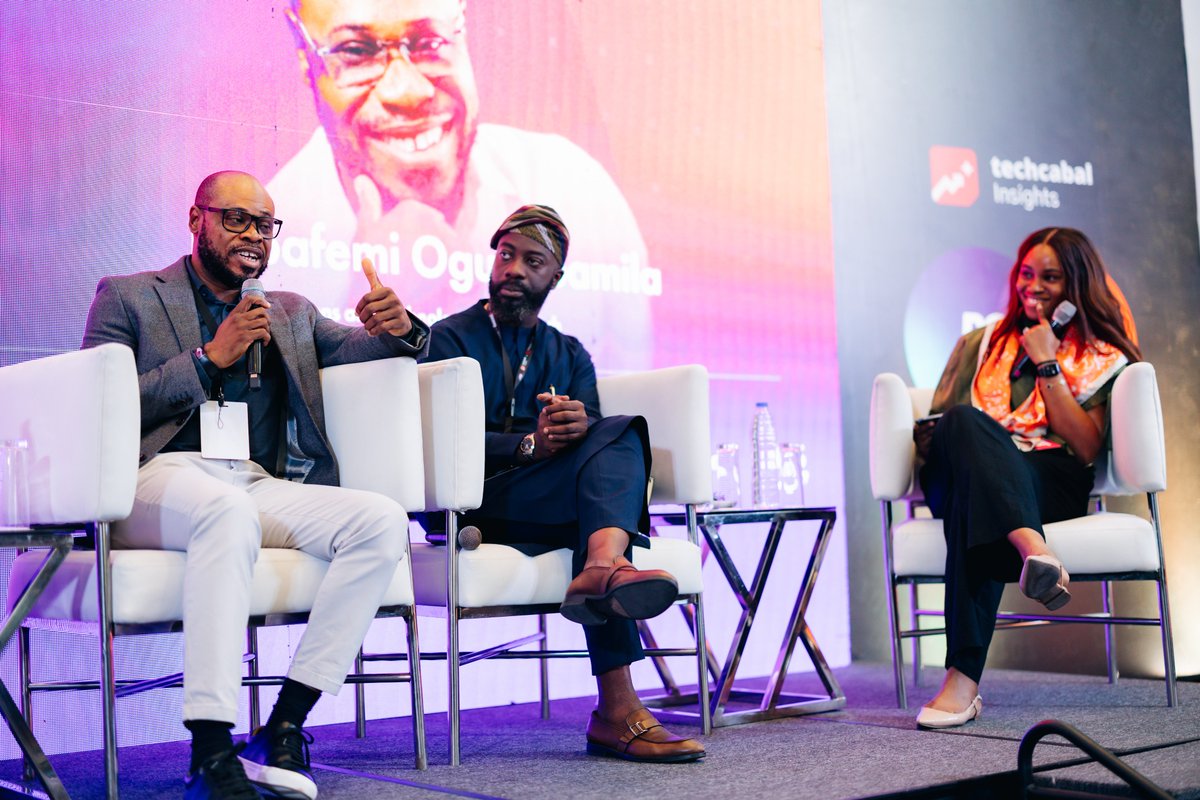InterswitchGRP's tweet photo. At @TechCabal's Power Brunch on Nigeria’s data sovereignty, our EVP, Operations &amp; Tech, Babafemi Ogungbamila, unpacked the 2027 data localisation deadline.

His take: sovereignty isn’t just moving data home; it’s making home strong enough to hold it. 🇳🇬

#NigeriaDataSovereignty https://t.co/OYOycuRhzK