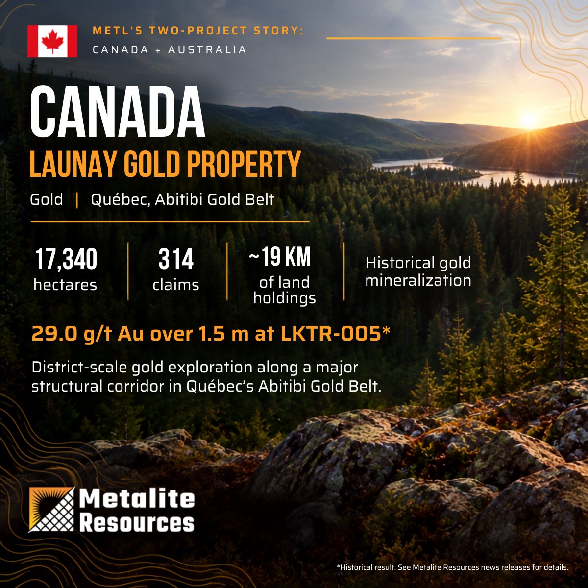 Metalite_Res's tweet photo. 🇨🇦 A district-scale opportunity in one of Canada’s most established gold regions.
$METL.CN
#GoldExploration #AbitibiGoldBelt #QuebecMining https://t.co/SkEAJcvYxO