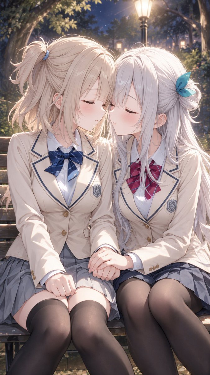 svHZdKjZWF37078's tweet photo. みなさん、火曜日もお疲れさま！

いつも仲良しの詩逢ちゃんと椎名ちゃん✨
この前の階段でのアクシデントからちょっと特別な関係になりつつある？

…という世界線があってもいいと思います(๑•̀ㅂ•́)و💕
※いつものキャンプ飯の妄想イラストです https://t.co/OowoCIJYAE