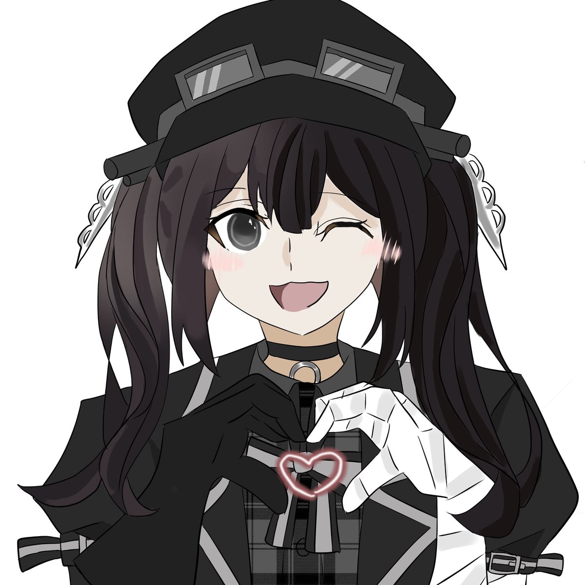 Goshe_sky's tweet photo. ウィンクナノカ  #まのさば二次創作 https://t.co/qVUErQngwf
