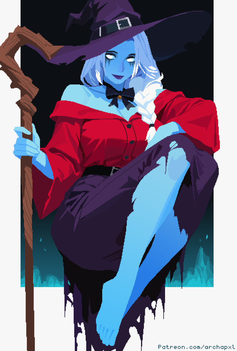 archapxl's tweet photo. Witch Vindicta #deadlock https://t.co/B4nhk2ZZQl