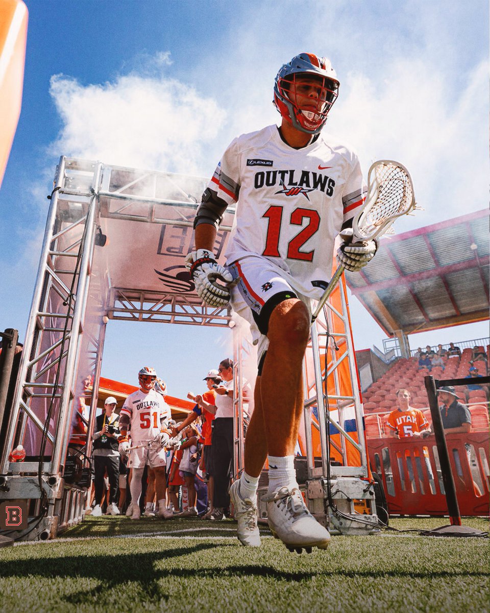 BrownU_MLAX's tweet photo. PLL Championship Sunday for our guy Logan Wisnauskas &amp; the Denver Outlaws as they take on the Philadelphia Waterdogs at Sports Illustrated Stadium at 12:30 p.m. on ABC #EverTrue https://t.co/6rWZLqWXbM
