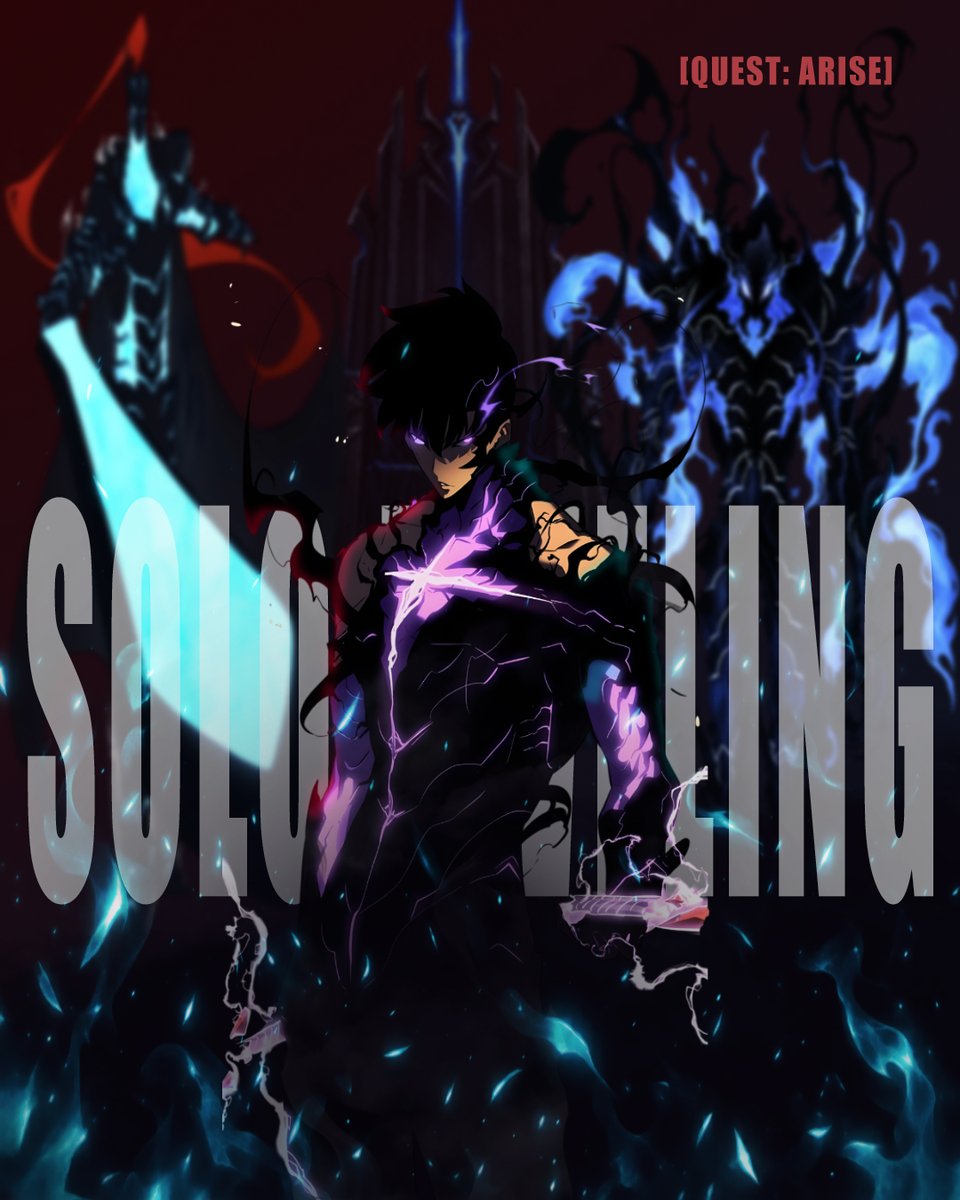 plkgma38861's tweet photo. "The Shadow Monarch has awakened."
Sung Jinwoo fanart poster design.
#SoloLeveling #SungJinwoo #SoloLevelingArise #GraphicDesign #Photoshop https://t.co/WjGxgh1GzM