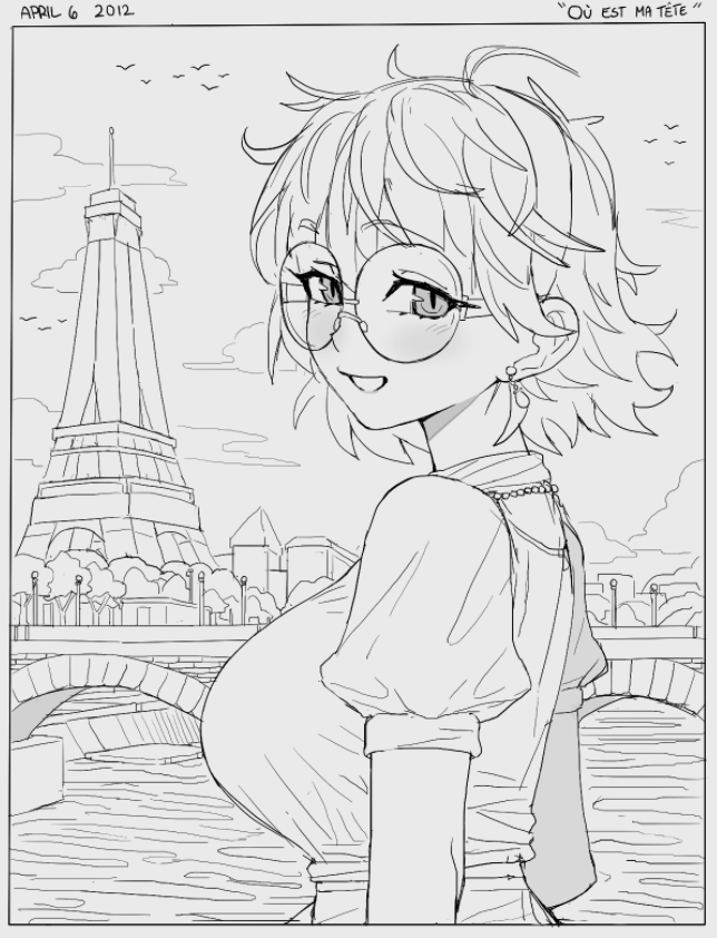 slammathejamma's tweet photo. Julia in Paris https://t.co/GlU0k2n3UZ