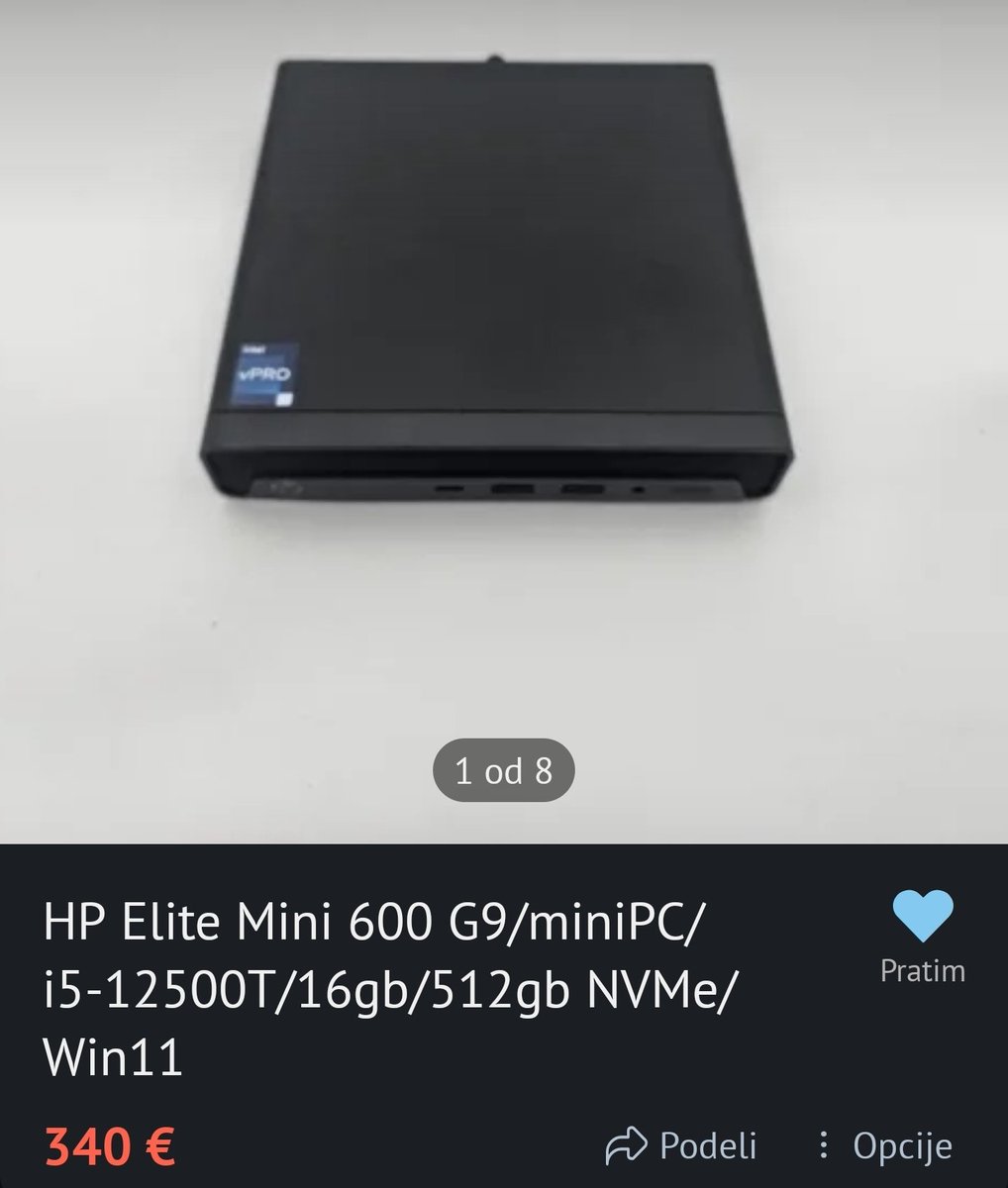 BaakhOff's tweet photo. Each day we are further from god

It's almost cheaper to buy mini pc with 16gb ram then just 16gb ram https://t.co/EsPCqcjeHG