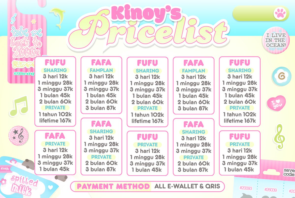 kinoy_the_cat's tweet photo. Help repost please? thankie <3 🍡

Camat malam gusy…. aku ada 7 KATALOG EDIT PL baru ^__^ 🐈⭐️ Avail for all spess (robuk, joktug, opress, dll). Bisa bundle QR deco, loyca, set up BA lainnya! 🥁🥁 details on https://t.co/35EQHvNc7H 

💸 18.000 only!

t.pricelist #bealanjaㅤ https://t.co/z0mFRLbJVB