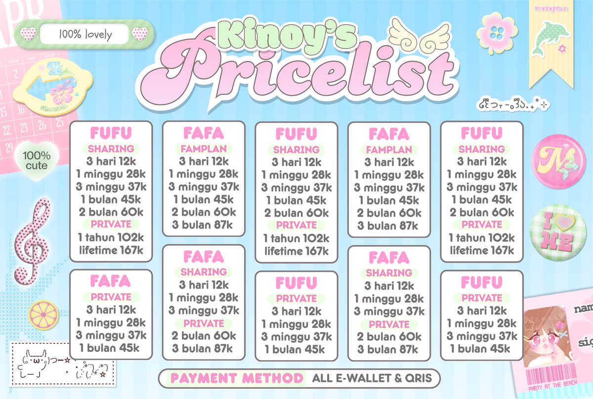 kinoy_the_cat's tweet photo. Help repost please? thankie <3 🍡

Camat malam gusy…. aku ada 7 KATALOG EDIT PL baru ^__^ 🐈⭐️ Avail for all spess (robuk, joktug, opress, dll). Bisa bundle QR deco, loyca, set up BA lainnya! 🥁🥁 details on https://t.co/35EQHvNc7H 

💸 18.000 only!

t.pricelist #bealanjaㅤ https://t.co/z0mFRLbJVB