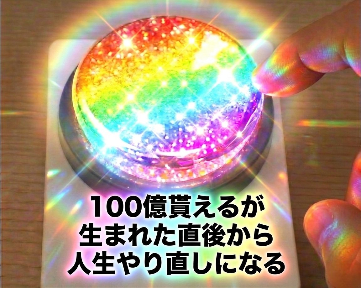 HELLO_SP500's tweet photo. 【押せる？】100億貰えるが生まれた直後から人生がやり直しになるボタンがあったらどうする https://t.co/ULUazCtIv5