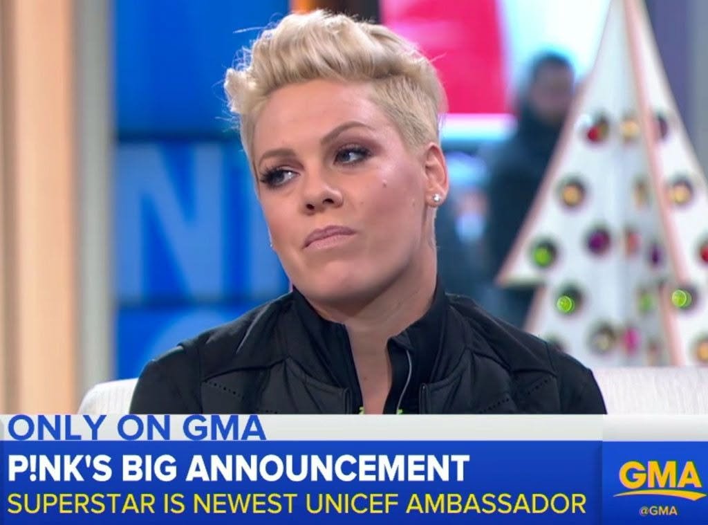 SamosaOne's tweet photo. Apparently this is @UNICEF 'S #Ambassador for #Children.   AMBASSADOR FOR CHILDREN. 

.@Pink .@macklemore .@edsheeran 
🤷‍♂️🤷🤷‍♀️😕🙄😐🫤😑 https://t.co/c474RiGM3J
