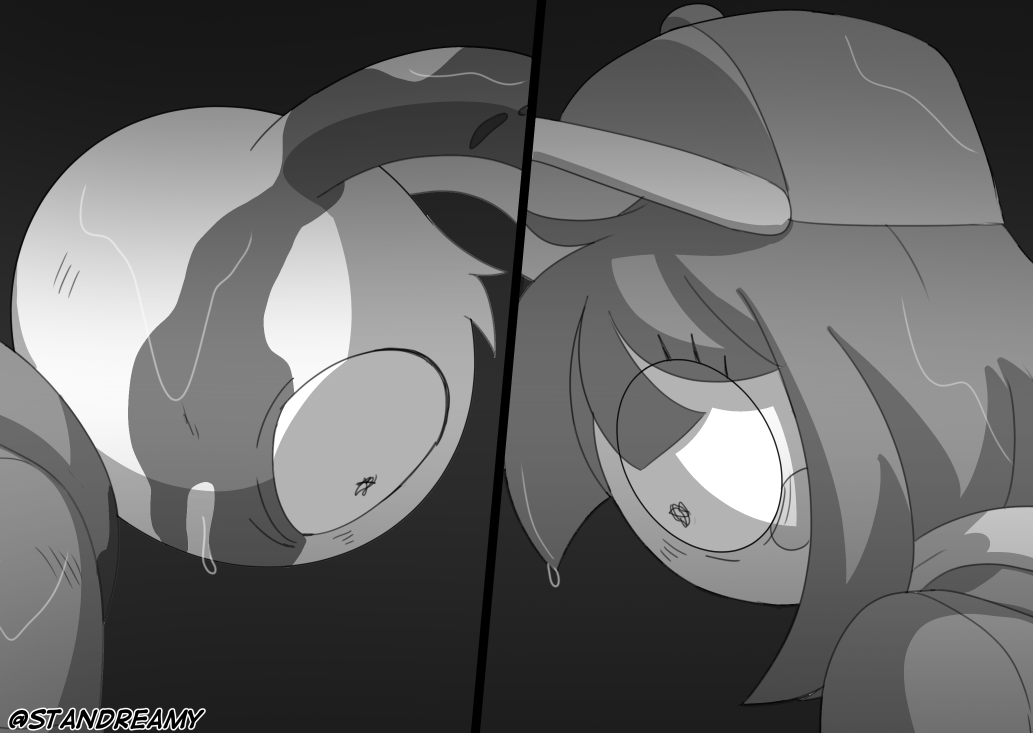 Standreamy's tweet photo. Spiraling🌚 

#funnybunny #tadc #tadcfanart 

108/? https://t.co/H89KGF24RV