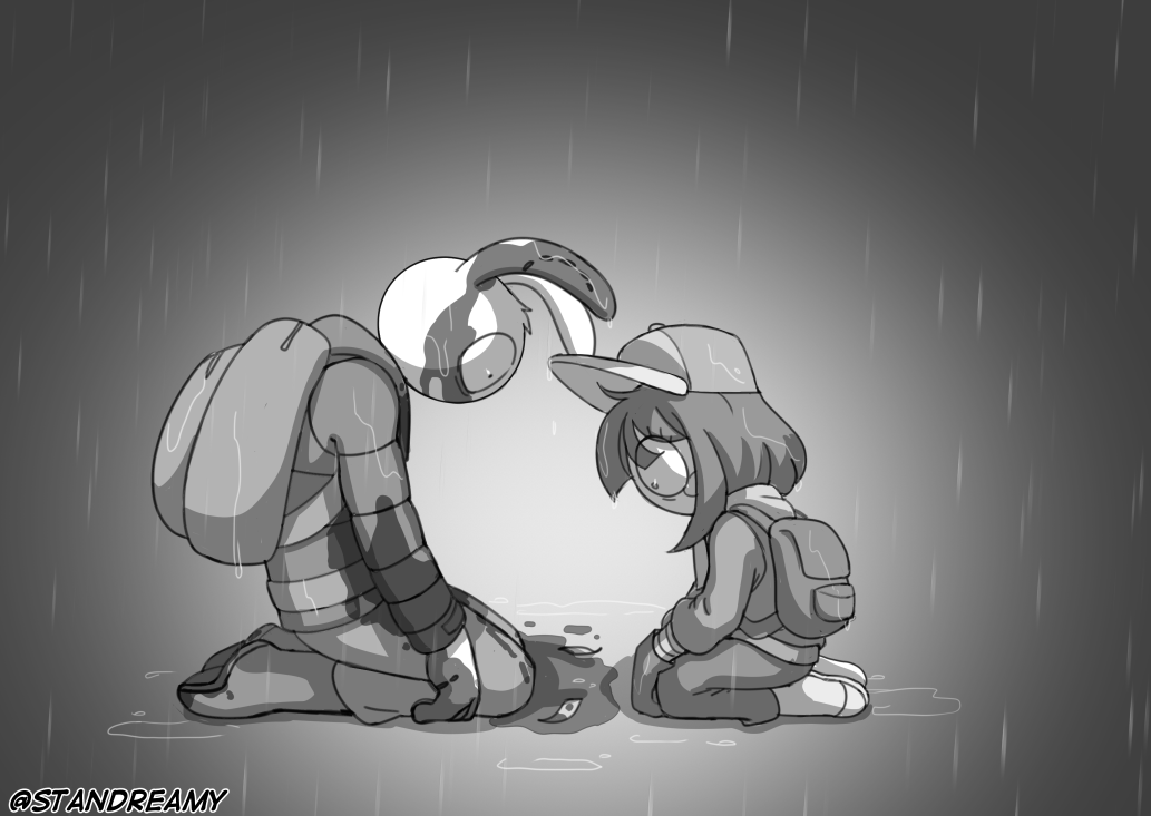 Standreamy's tweet photo. Spiraling🌚 

#funnybunny #tadc #tadcfanart 

108/? https://t.co/H89KGF24RV