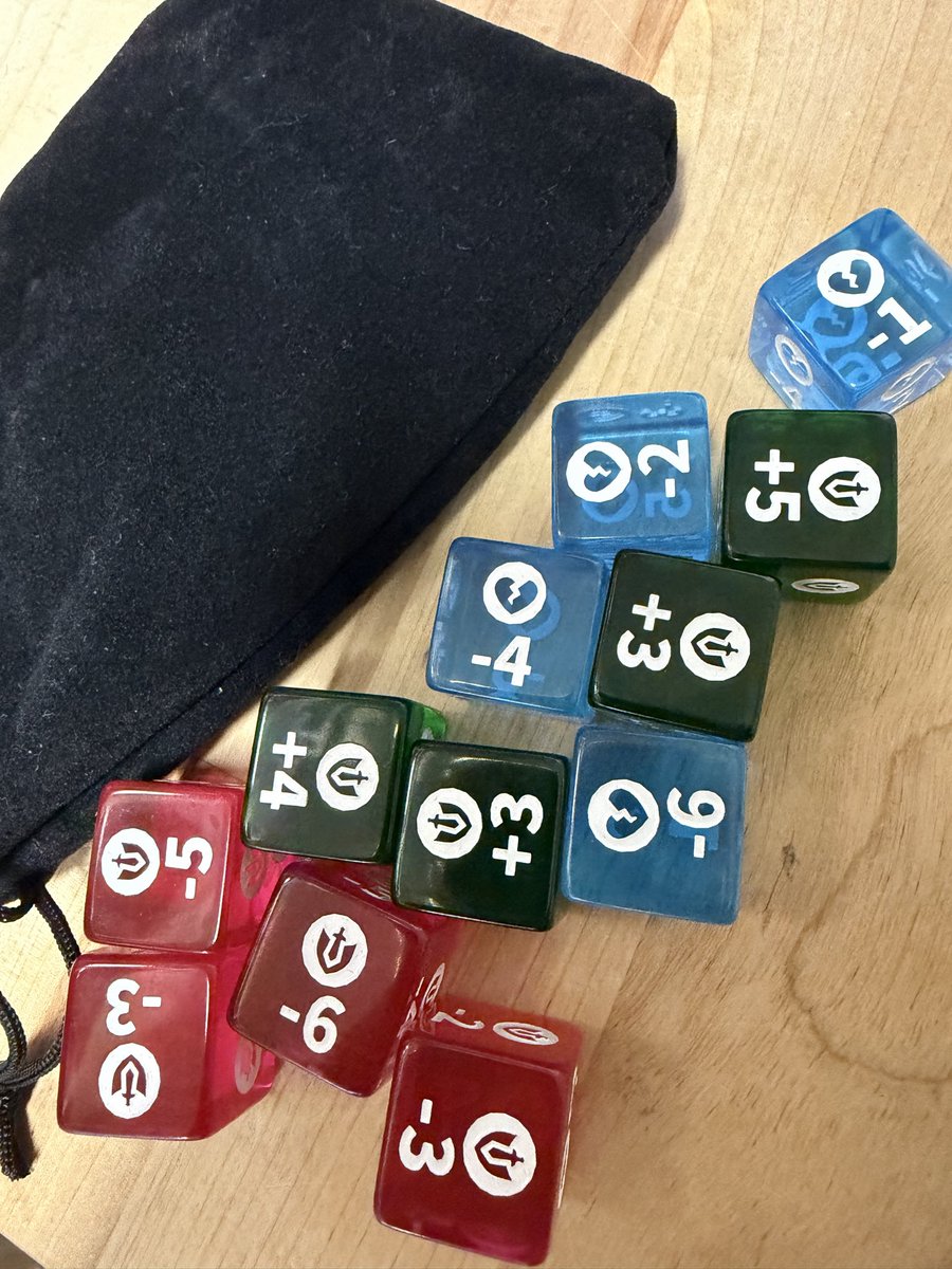 JunTCG's tweet photo. In other news, you might have seen these dices appearing at RQ’s. I’m the one that brings them to all RQ’s. They’re similar but different from the stream dice, but definitely the next best thing available. I’ll be at LA so if you want some reach out before they’re gone! https://t.co/FKVm8bOQAY