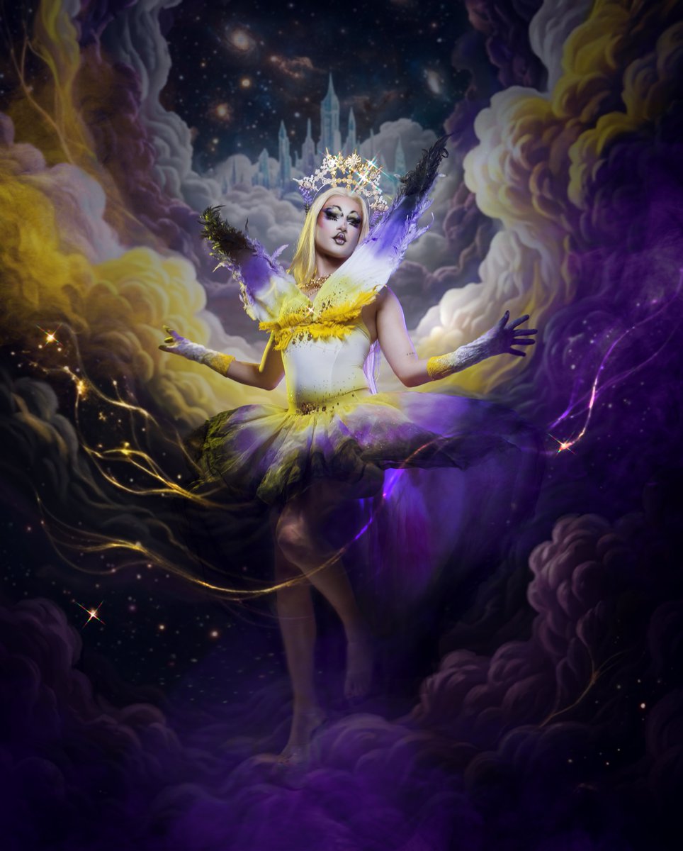 rebecaholymary's tweet photo. 🖤💜 NUEVA MONARCA NO BINARIE ALERT 🤍💛 https://t.co/Lmkx7BiyjC