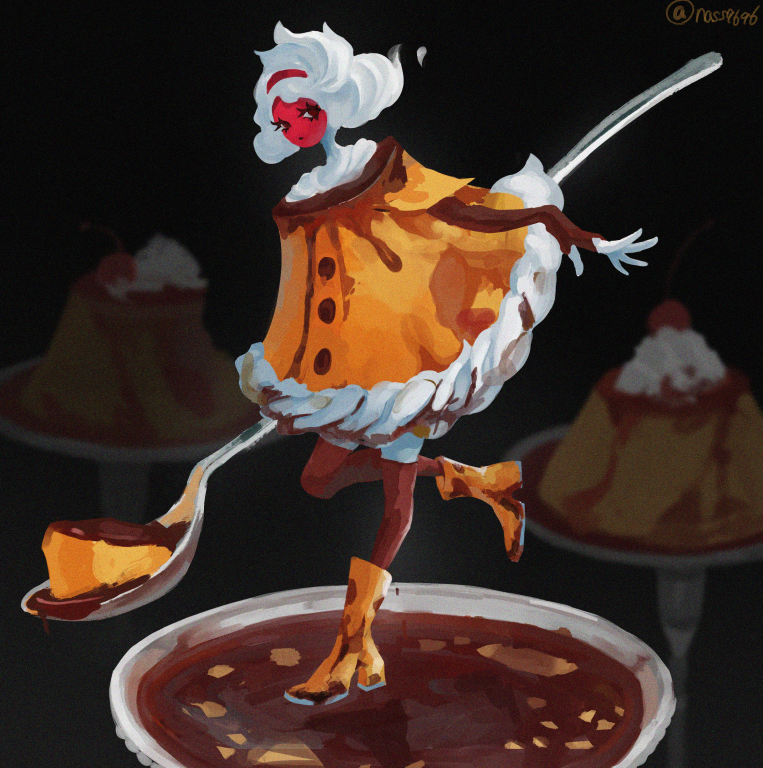 nass9696's tweet photo. Retro Pudding Fairy🍮 https://t.co/3ESSBpQ5ZT