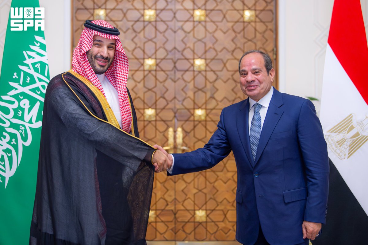 spagov's tweet photo. سمو #ولي_العهد يلتقي الرئيس المصري ويعقدان لقاءً ثنائيًا وجلسة مباحثات موسعة، استعرضا خلالها العلاقات الثنائية الإستراتيجية بين البلدين الشقيقين والسبل الكفيلة بتطويرها في مختلف المجالات، إلى جانب بحث عدد من الموضوعات على الساحتين العربية والإسلامية، وتطورات الأحداث في منطقة الشرق الأوسط، خاصة مناقشة الملفات المتعلقة بأمن واستقرار المنطقة بما يشمل أمن وحرية الملاحة البحرية وتنسيق الجهود بشأنها.
https://t.co/s2gy8APCqU
#محمد_بن_سلمان_في_مصر
#واس