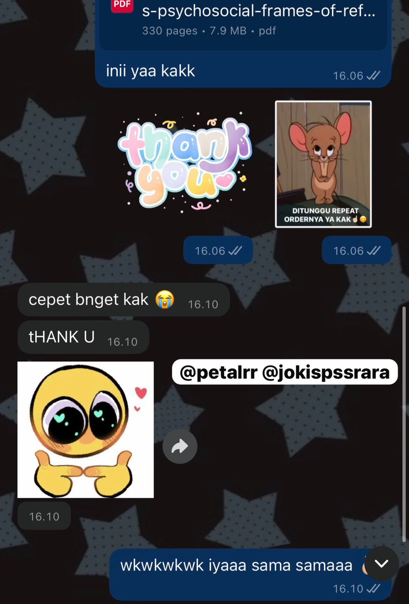 kimpuldrafts's tweet photo. malam  #zonauang ! ini acc promosi @petalrr yaps, kalau nit unlock file scribd, slideshare studocu bisa yaps fee 2k/link. coursehero 3k/link. aku jg bisa download science direct, springer, e-journal lain fee 5k/link (cek link dulu). drop link ke wa di bio yas PASTINYA FASTT 😼🫰🏻 https://t.co/t7gXLSmWhv