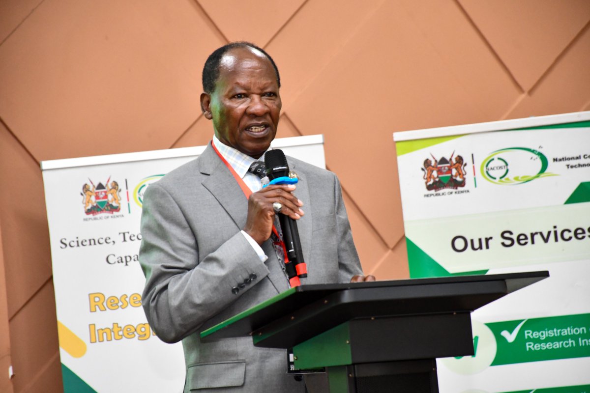 nacosti's tweet photo. Day 2 Official Opening Ceremony: The Chief Guest was our new Chairperson - Prof.Vasey Mwaja.He relayed the speech from the PS - Shaukat Abdulrazak. He reiterated the importance of research in building a competitive strong nation
#ResearchEthicsTraining 
#STICapacityStrengthening https://t.co/51tqINUVMk