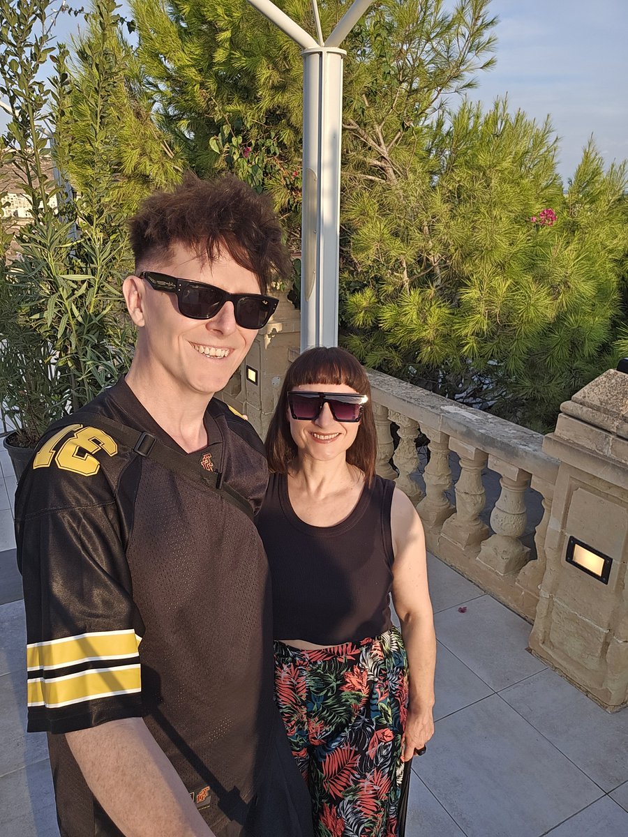 TobyFord's tweet photo. Long weekend in Malta for #liquidspiritfamily gozo 2026 with @Micki_Ford. Many dances were done, very little was eaten. Home now, then back out for @DefectedRecords @Glitterbox in 1.5 weeks cos we refuse to ever stop dancing to bangers. Ave it you sausage! https://t.co/mk0h0pFq7C