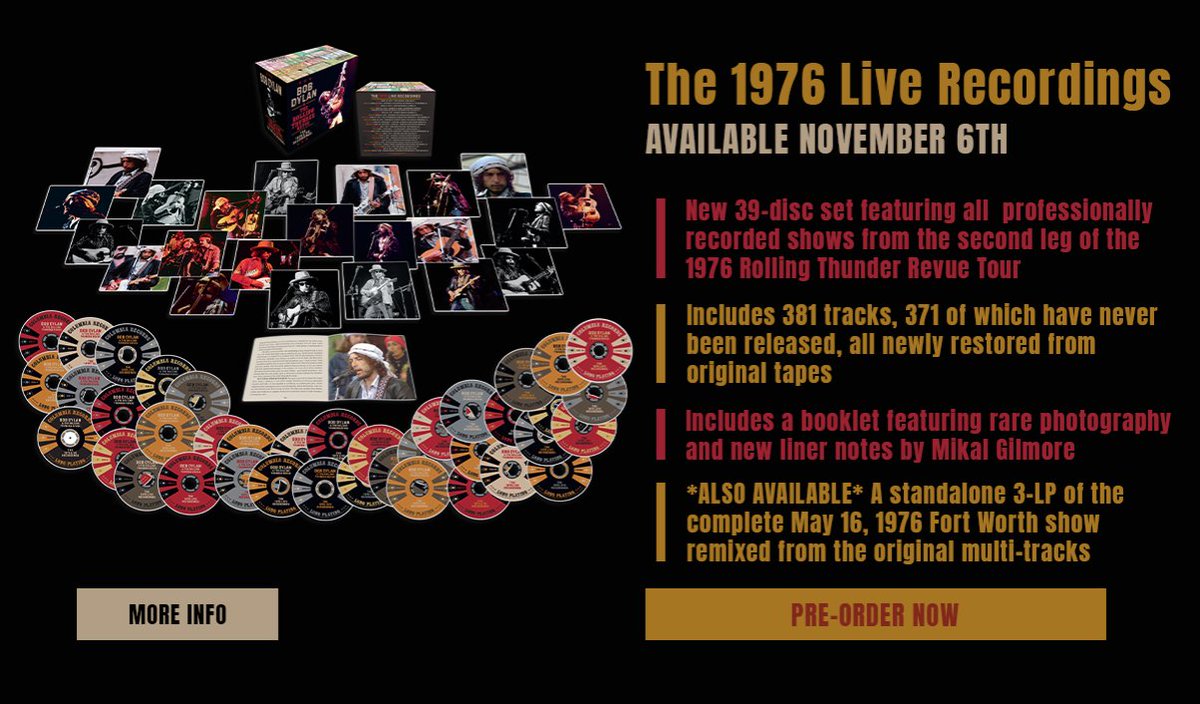 DylanRevisited's tweet photo. Big new box set incoming

#RollingThunder #HardRain https://t.co/5od6wKHvkI