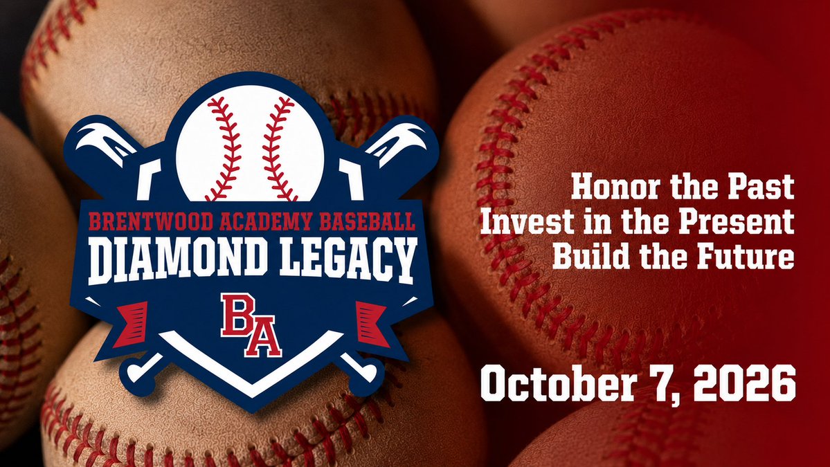 BAEagleBaseball's tweet photo. 🚨NEWS ALERT🚨
Please join us for our first ever "Diamond Legacy Nighty". We look forward to see all current & former players at 5:00 PM as we celebrate BA Baseball!
For any information, please contact: matt_brooks@brentwoodacademy.com
#LockOn #KeepGringing #SevenRoundFight https://t.co/UVS4Cp4i4T