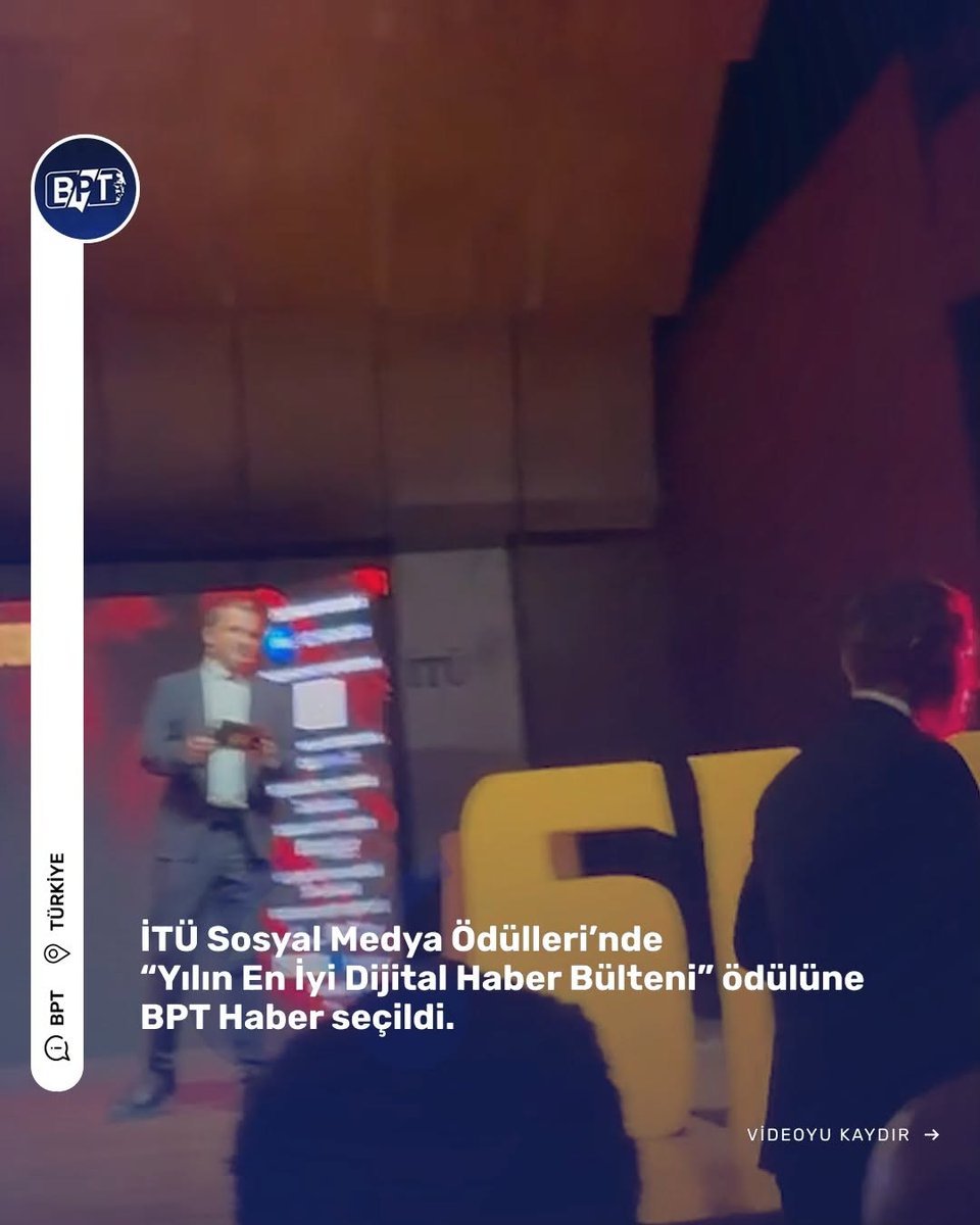 edbart8hgwf's tweet photo. Yılın “En İyi Haber Bülteni” ödülünü bizlere layık gören İstanbul Teknik Üniversitesi’ne teşekkürlerimizi iletiyoruz.

Bu ödülün verdiği motivasyonla işimizi en iyi şekilde yapmaya devam edeceğiz.

Her zaman yanımızda olan takipçilerimize teşekkürler... https://t.co/zwWGNhfG8Q