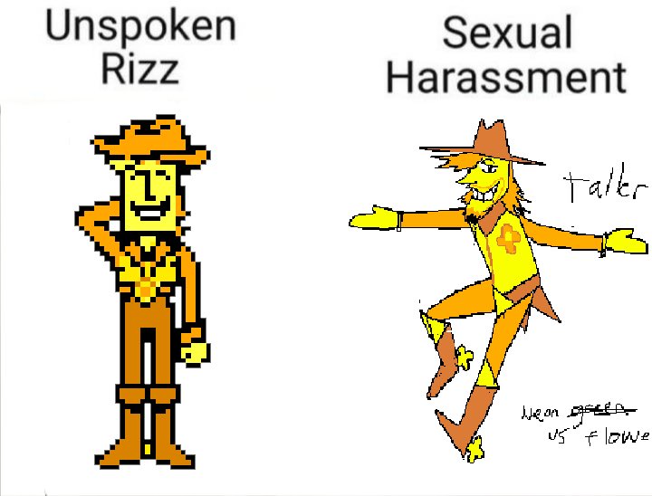 TommyAlaMode's tweet photo. Beta Yellow deadass looks like he’d catcall someone I’m so glad Toby switched up https://t.co/cTwTNqMBJh