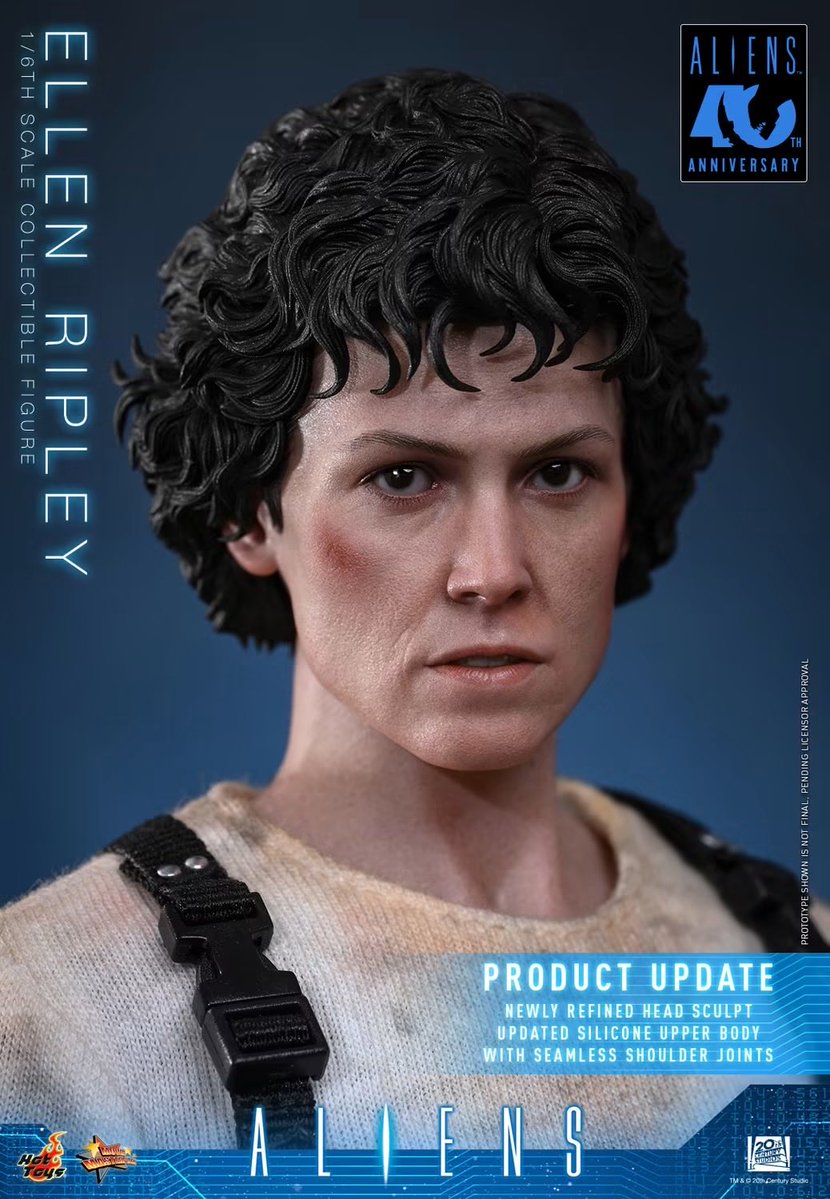 one6Update's tweet photo. #HotToys updated the Ellen Ripley head sculpt.  This sometimes means it is about to release.  SideShow preorder: https://t.co/V5OkDwieAL

#Sixth #SixthScale #HotToysCollectibles #ホットトイズ #actionfigures #Figures https://t.co/9x1jIgWouV