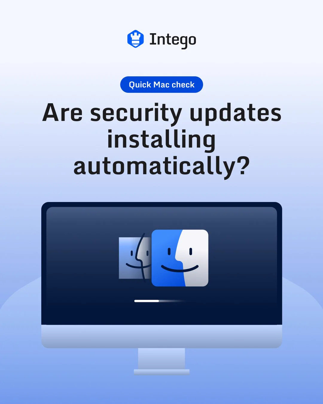 Illustration of a Mac surrounded by several app windows, beneath the question ‘Which apps open when your Mac starts?’