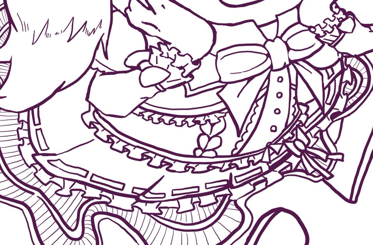 le_mo_n070's tweet photo. 細かいのいっぱい描きました
デジタル手直し楽で描きやすい〜〜 https://t.co/mwFftnBlaD