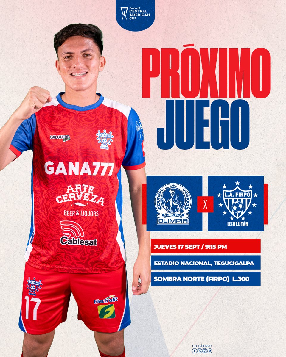 cdlafirpo_sv's tweet photo. ¡𝐇𝐀𝐒𝐓𝐀 𝐄𝐋 𝐅𝐈𝐍𝐀𝐋, 𝐃𝐀𝐋𝐄 𝐅𝐈𝐑𝐏𝐎!❤️🤍💙🙌

#CuartosDeFinal #CopaCentroamericana2026 https://t.co/APoScRbtjk