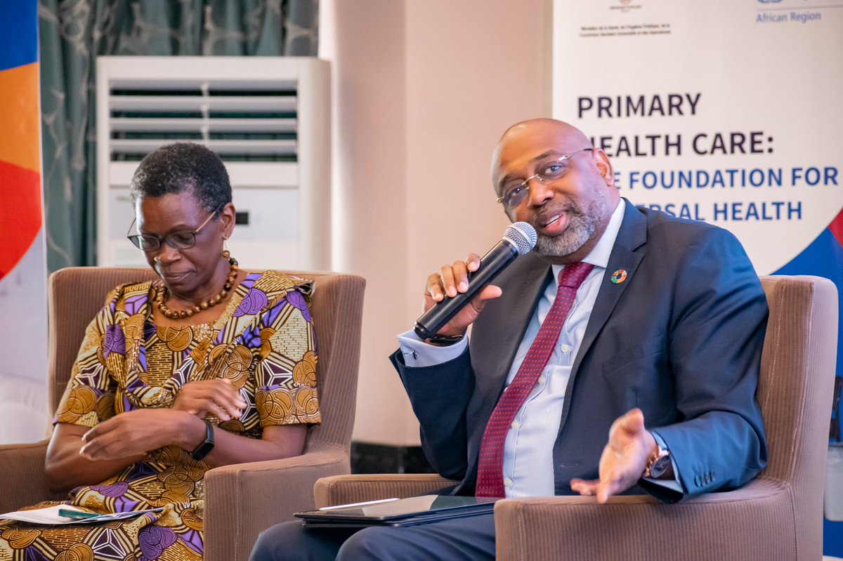 WHOAFRO's tweet photo. The Regional Technical Meeting on #UHC kicked off today in Lomé.

With only 4 years to 2030, countries across the @WHO African Region are discussing what’s needed to accelerate progress towards Universal Health Coverage, with stronger Primary Health Care and greater financial protection at the centre.

#HealthForAll
