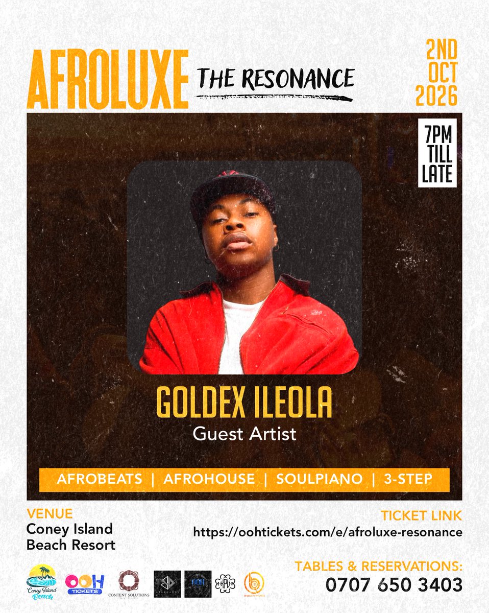 ooh_lifestyle's tweet photo. @goldexileola live on the beach for AFROLUXE: The Resonance!

2nd October 
📍 @coneyislandlagos 
Link in our bio to secure your spot!

#afroluxe #oohtickets #artistperfomance #eventsinlagos #beachparties https://t.co/Z0tb9Z7Rp8