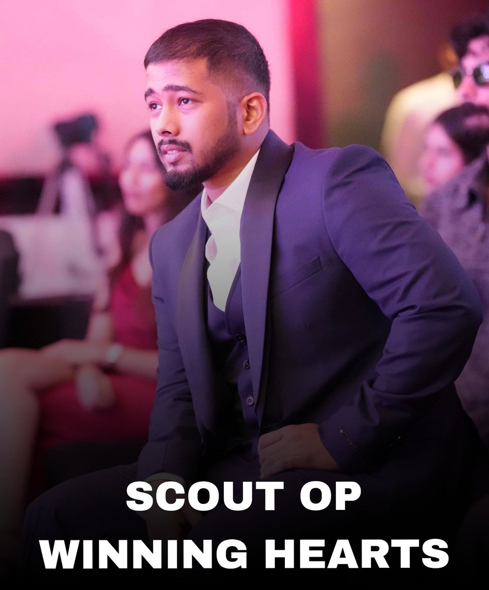 Anand8choudhary's tweet photo. WE ARE WITH YOU SCOUT OP ❤️ The ScoutOP fandom knows one thing: wherever he goes, entertainment is guaranteed https://t.co/OX1nmxMNvx